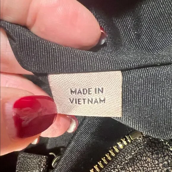 Coach Chicago Ellis Metallic Bronze Pebbled Leather Large Tote - Picture 11 of 15